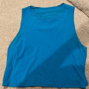Lululemon sculpt crop tank